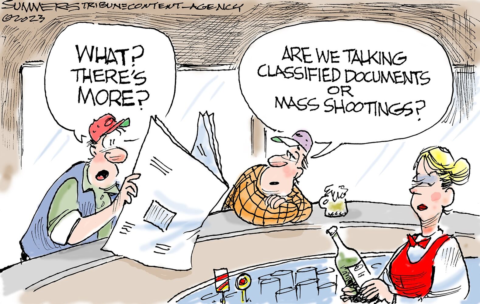 WEEK IN CARTOONS: Classified documents, mass shootings and more