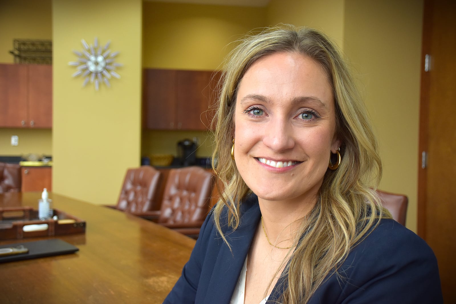 Cassandra Rice, an attorney with Foos & Lentz, is running for the Montgomery County Probate Court judge seat. CORNELIUS FROLIK / STAFF