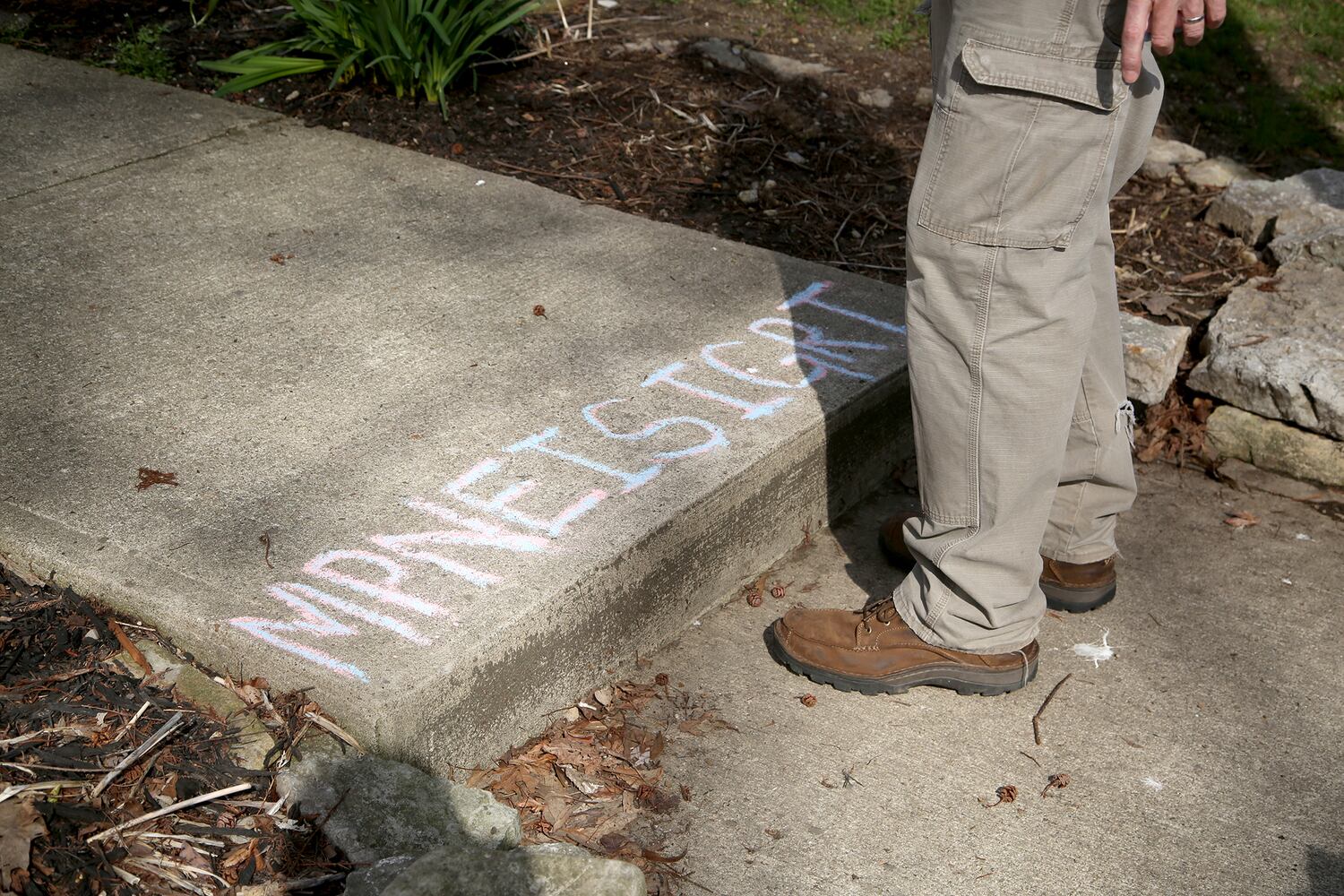 PHOTOS: Simon Says and outdoor word scrambles, Daytonians get creative with social distancing