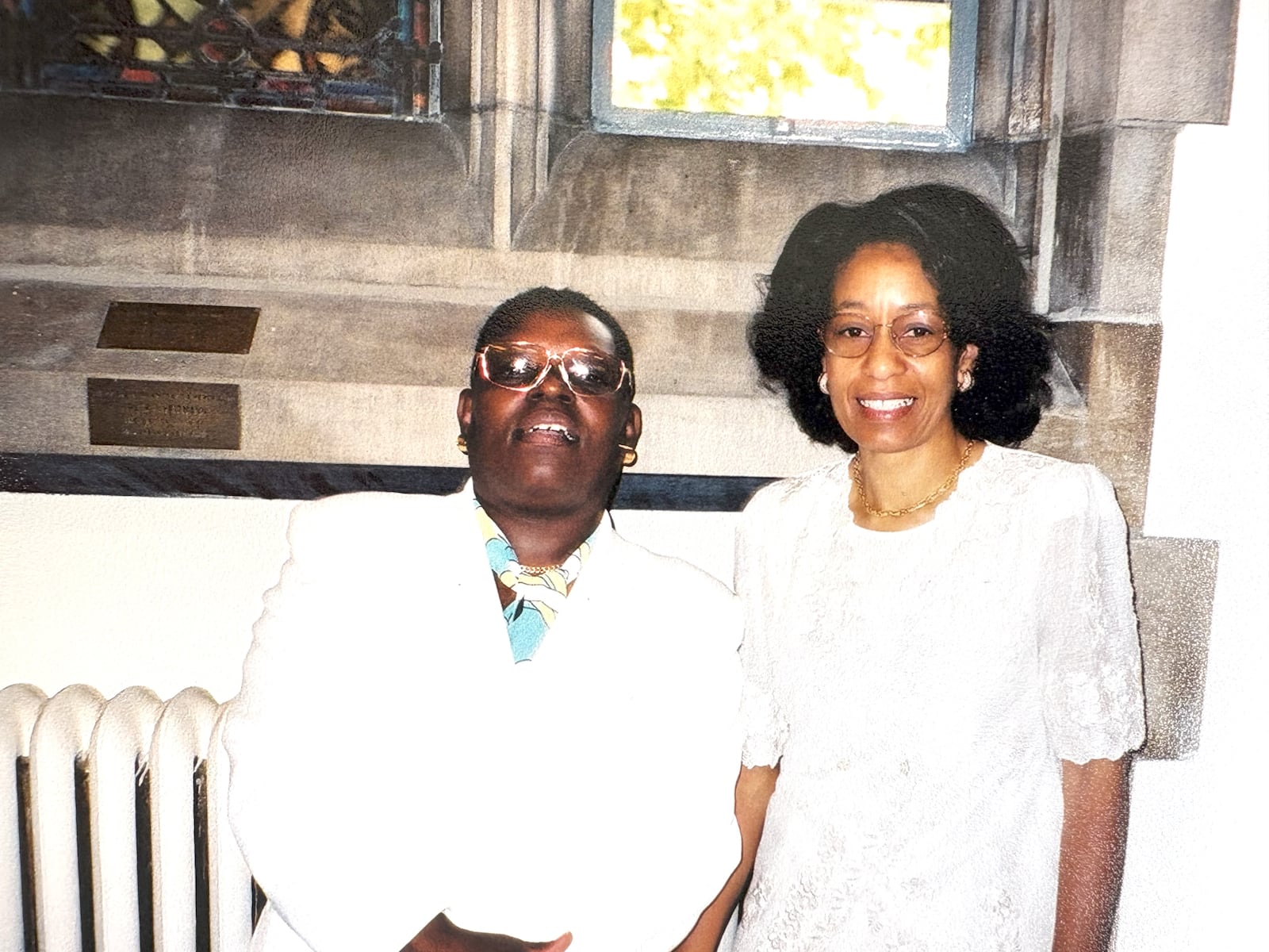 Anna Earley and her longtime friend Alicia Moore at a wedding a while back. They first met at Central State in the mid-1960s. Alicia is the godmother of Anna’s daughter, her only child who she named Alicia but became known by family and friends as Poochie. Anna and Alicia Moore were true Good Samaritans. They took Dunbar students around the region to find them colleges; they helped people in need throughout the area with clothes and food  and every Thanksgiving they provided several random families, mainly in the Dunbar community, with Thanksgiving meals and extra provisions to last the week. CONTRIBUTED