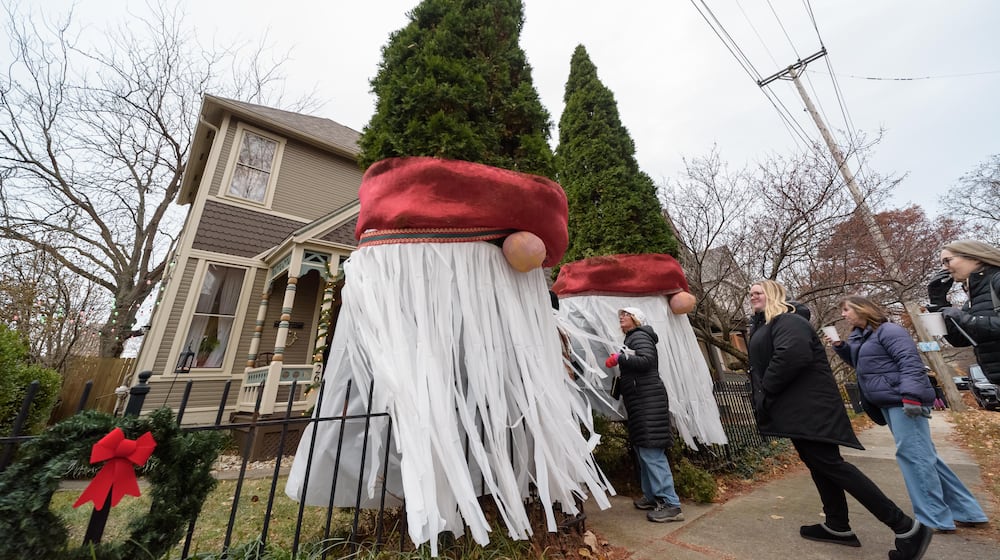 The McPherson Town Holiday Home Tour was held on Friday, Nov. 28 and Saturday, Nov. 29, 2025. A biennial event, the guided tour of seven historic homes raised money through ticket sales for Dayton’s McPherson Town Historic District. TOM GILLIAM / CONTRIBUTING PHOTOGRAPHER