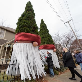 The McPherson Town Holiday Home Tour was held on Friday, Nov. 28 and Saturday, Nov. 29, 2025. A biennial event, the guided tour of seven historic homes raised money through ticket sales for Dayton’s McPherson Town Historic District. TOM GILLIAM / CONTRIBUTING PHOTOGRAPHER