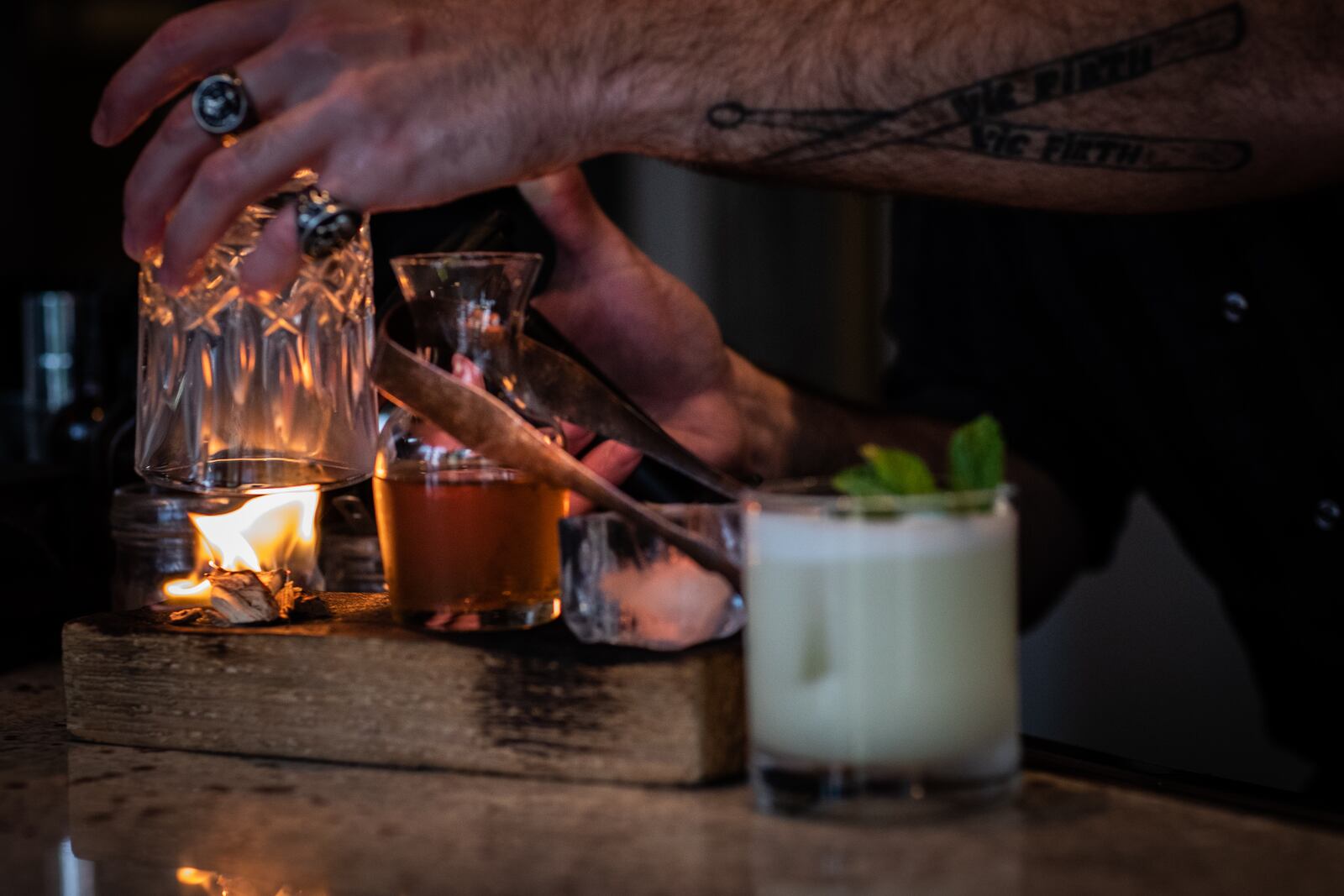 Salar specializes in Peruvian and world-fusion cuisine and offers a full curated wine list and an exciting craft cocktail list that is a pleasant mixture of classics like Pisco Sours, Mosco Mules, Gimlets and Caipirinhas alongside more interesting boozy creations. Photo contributed by Ethnosh Dayton.