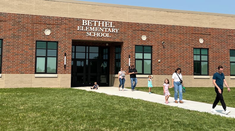 Bethel Elementary School held a grand opening event on Saturday, allowing district families to take a peak at the newly-completed school building. AIMEE HANCOCK/STAFF