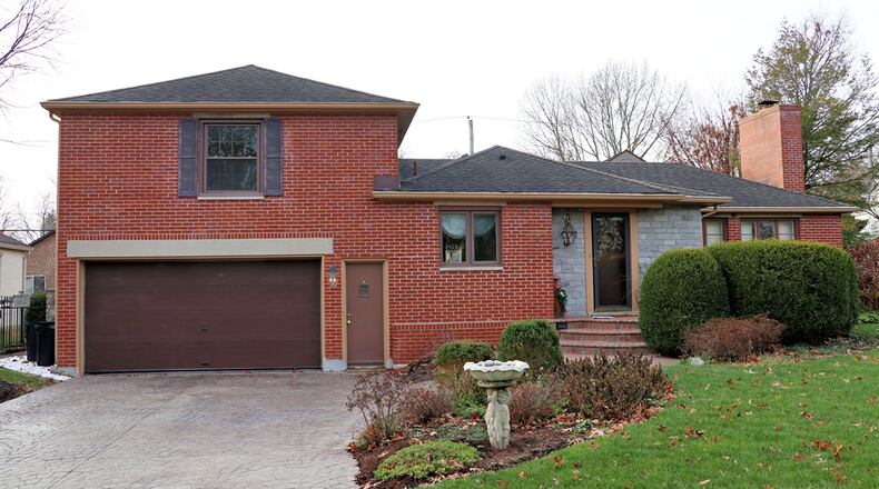 On the market in Oakwood, the brick house at 334 Beverly Place has about 2,254 square feet of living space. CONTRIBUTED BY KATHY TYLER