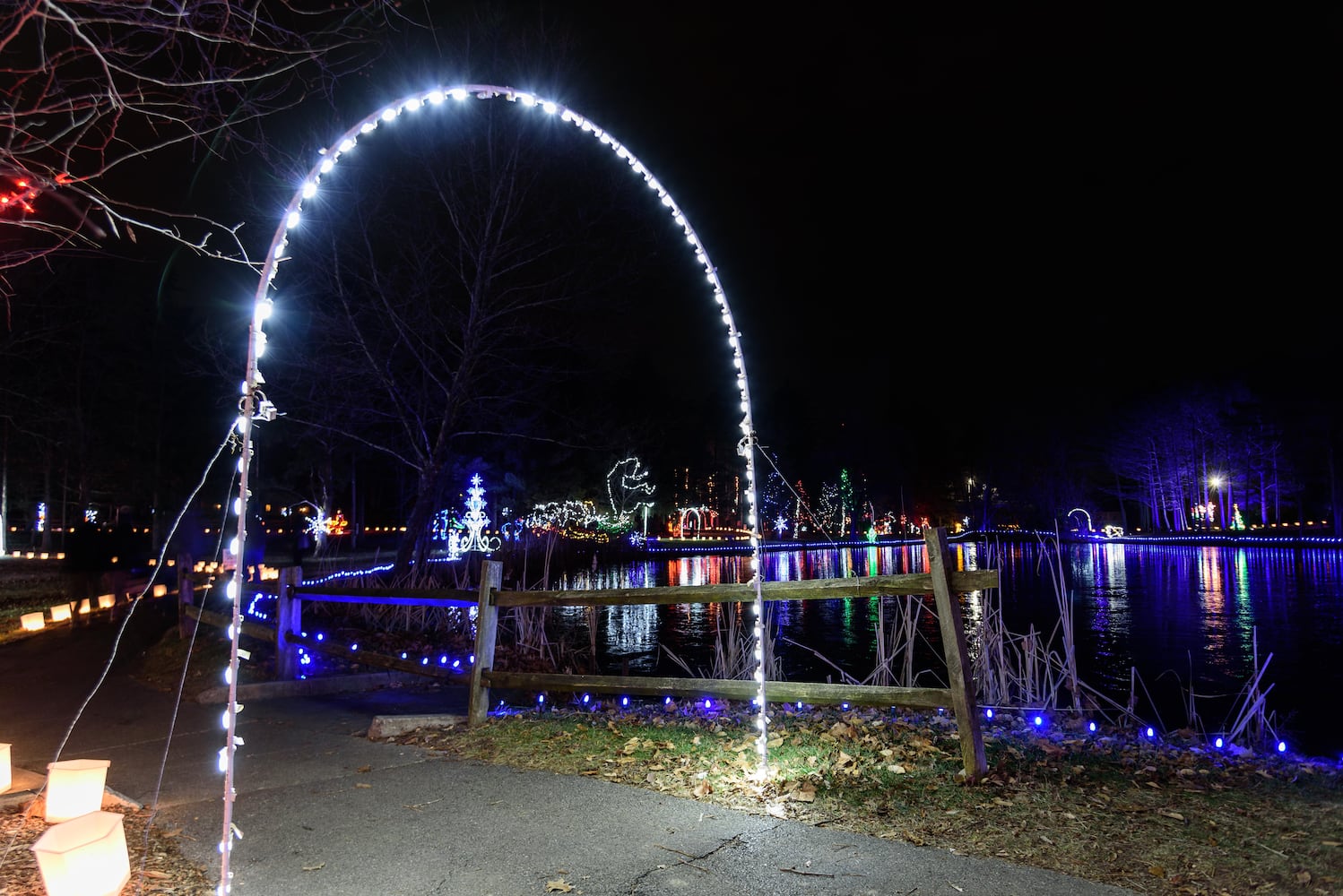 PHOTOS: A walk through Woodland Lights in Washington Township