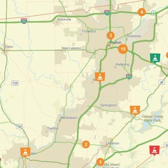 Key traffic alerts and construction updates for week starting Mar. 8, 2026. PHOTO / OHGO.COM OHIO DEPARTMENT OF TRANSPORTATION
