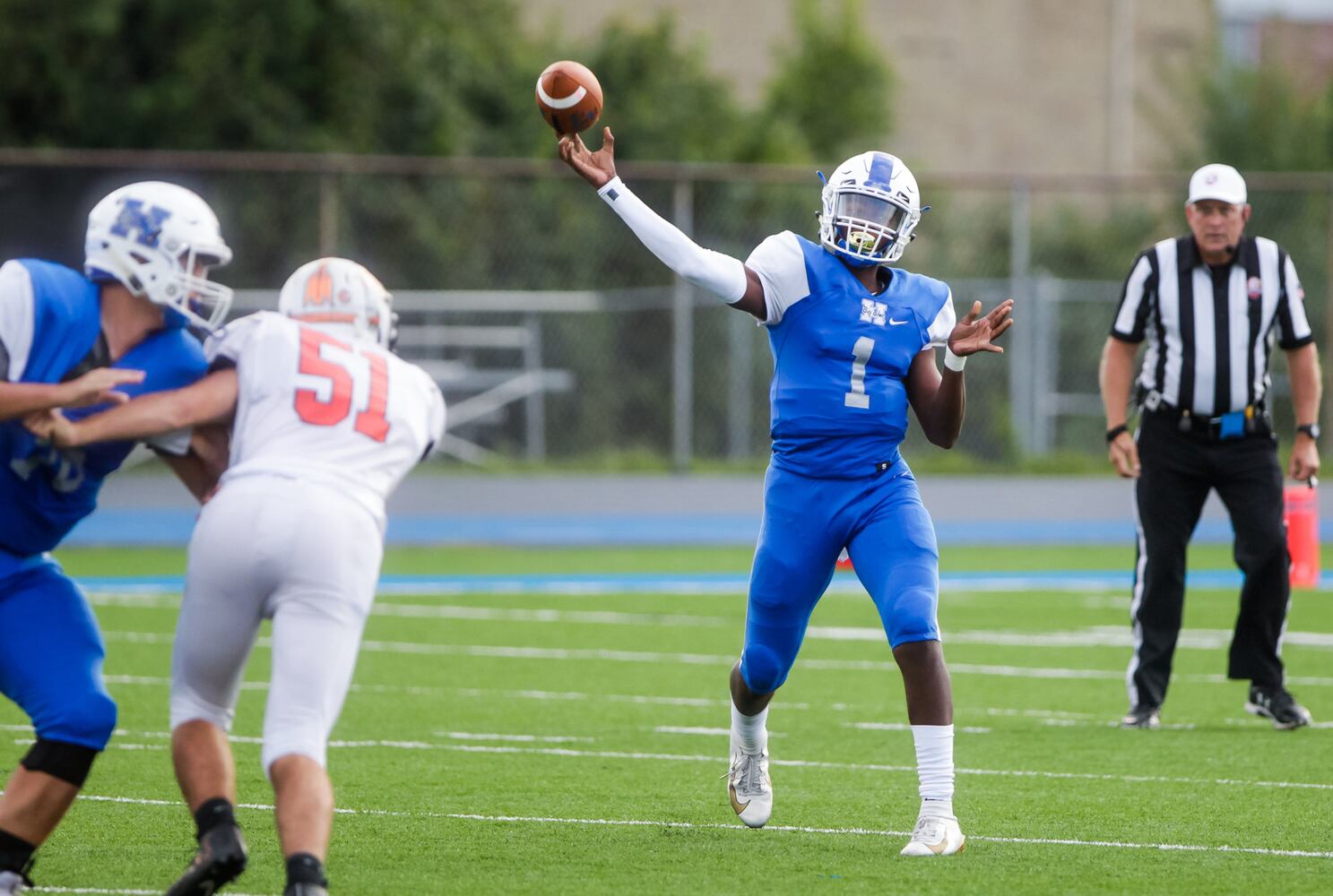 Hamilton Big Blue Football beats Anderson