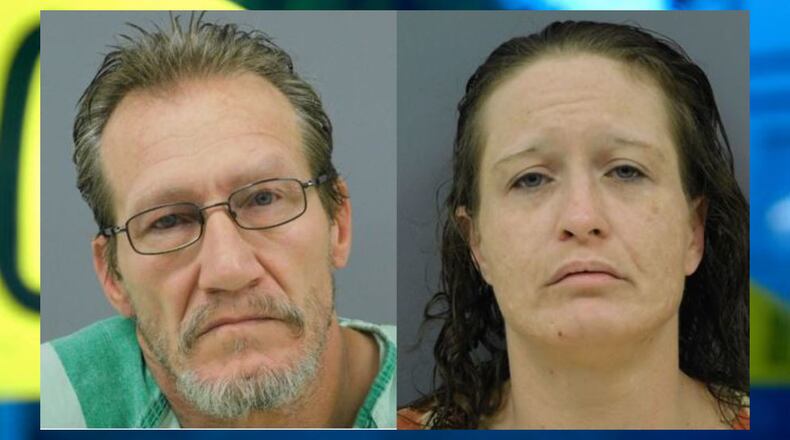 Jimmie Joe Chasteen, left, and Marti A. Davis