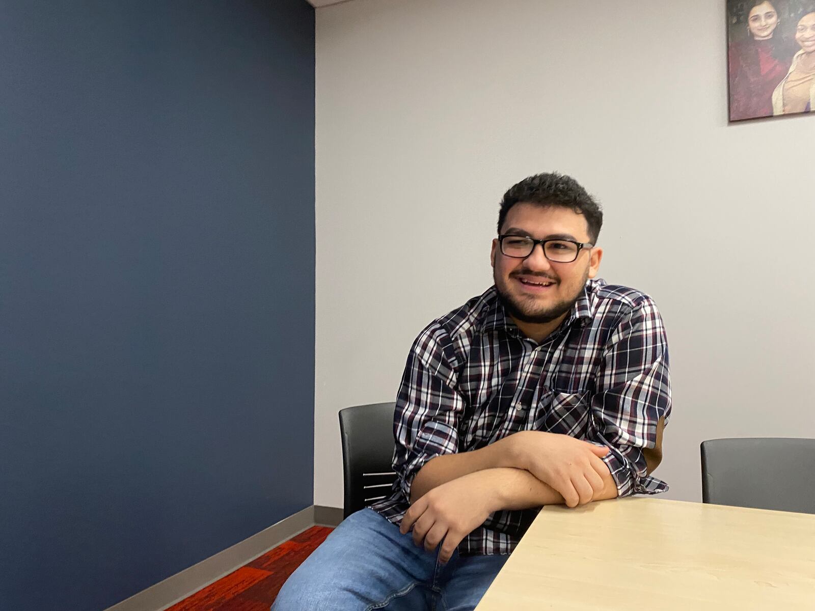Alishan Bakhriyev, a senior at DECA High School, has been accepted into the Young Scholars Program at Ohio State University and plans to become an engineer. Eileen McClory / STAFF