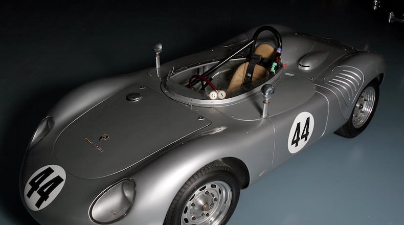 This 1959 Porsche RSK was owned by the late Richard Grant III. The Dayton man's collection of cars will be on the auction block in Florida in January. Contributed photo by Skip Peterson
