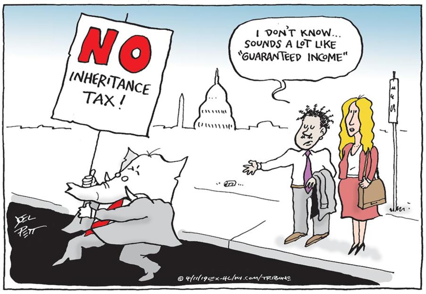 Week in cartoons: Trump’s tax returns, the black hole and more