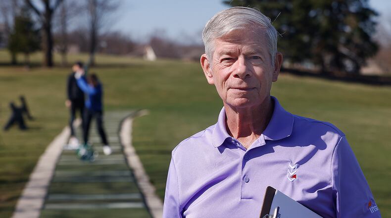 Alan Schoolcraft has been named a Dayton Daily News Community Gem for his volunteer work as a golf course rater captain and as a driver at the Beavercreek Senior Center. MARSHALL GORBY\STAFF