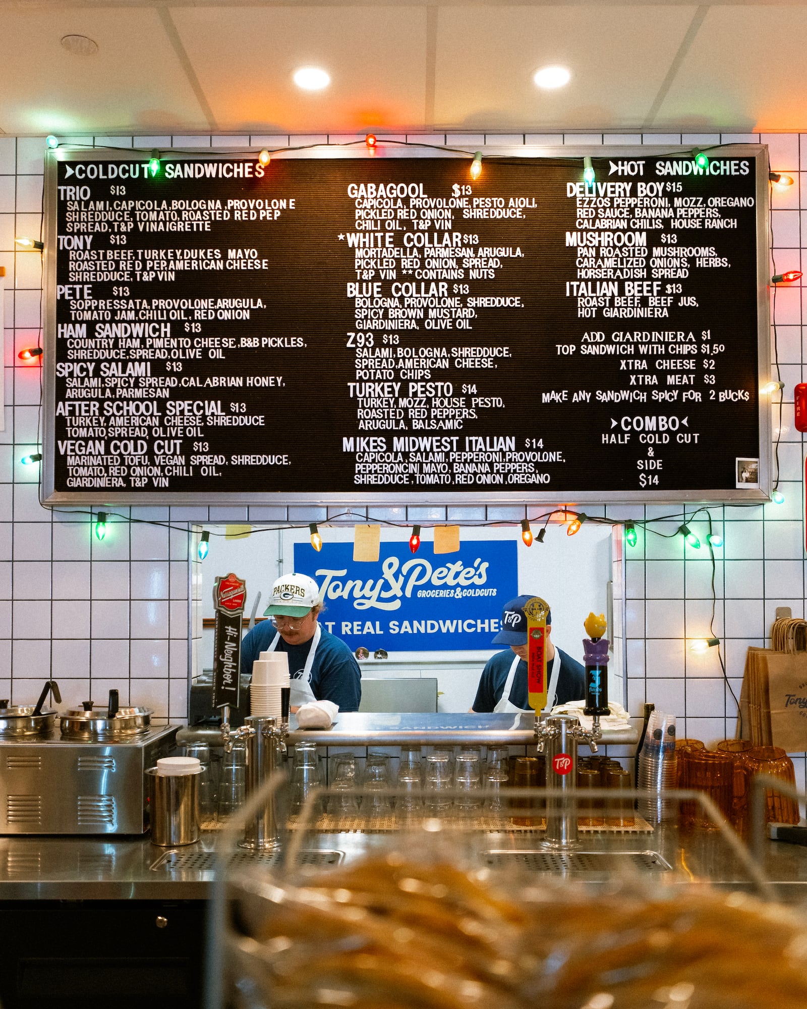 The Tony and Pete’s order counter. CONTRIBUTED