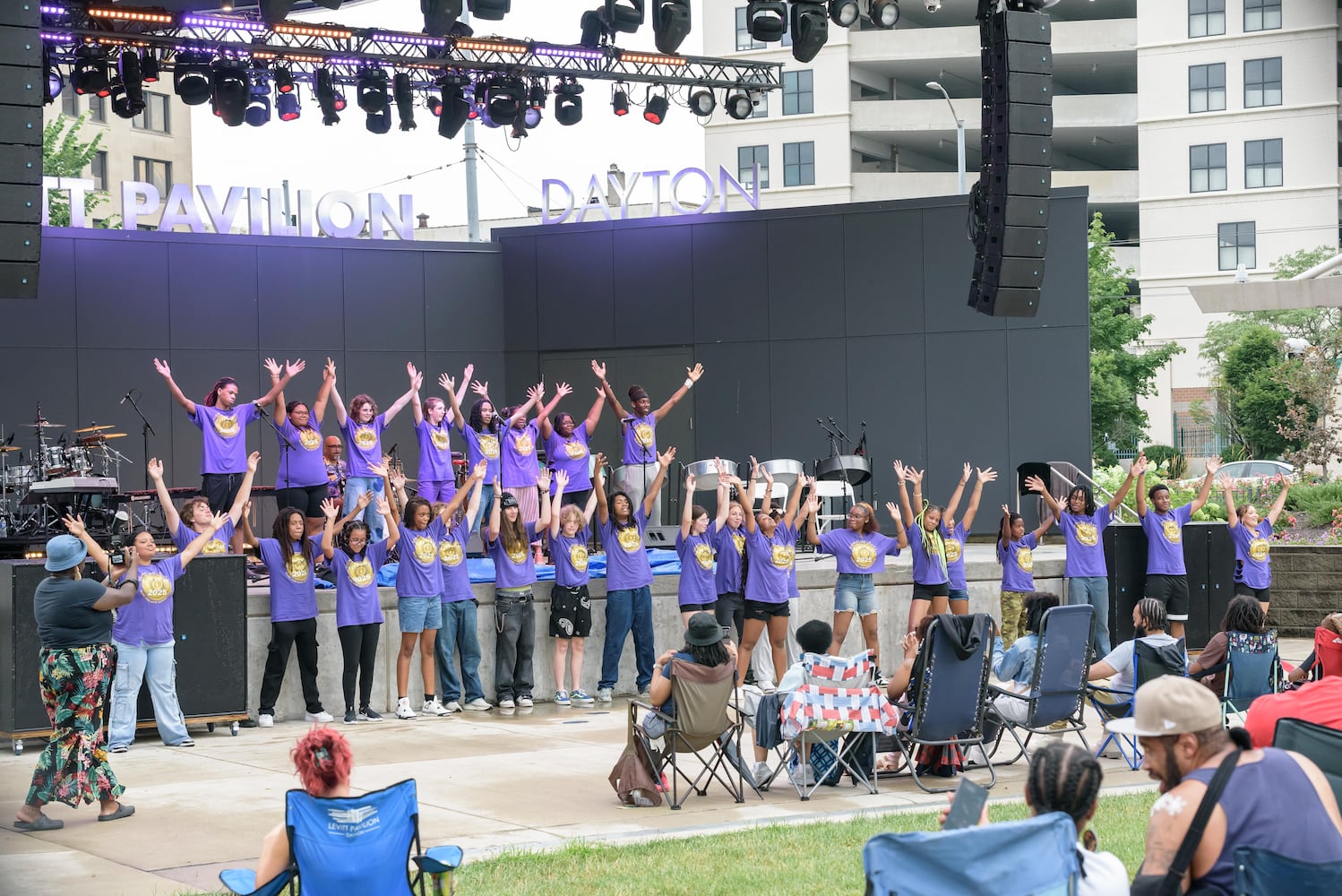 PHOTOS: Dupont Brass & Signature Levitt Summer Camp Student Showcase live at Levitt Pavilion