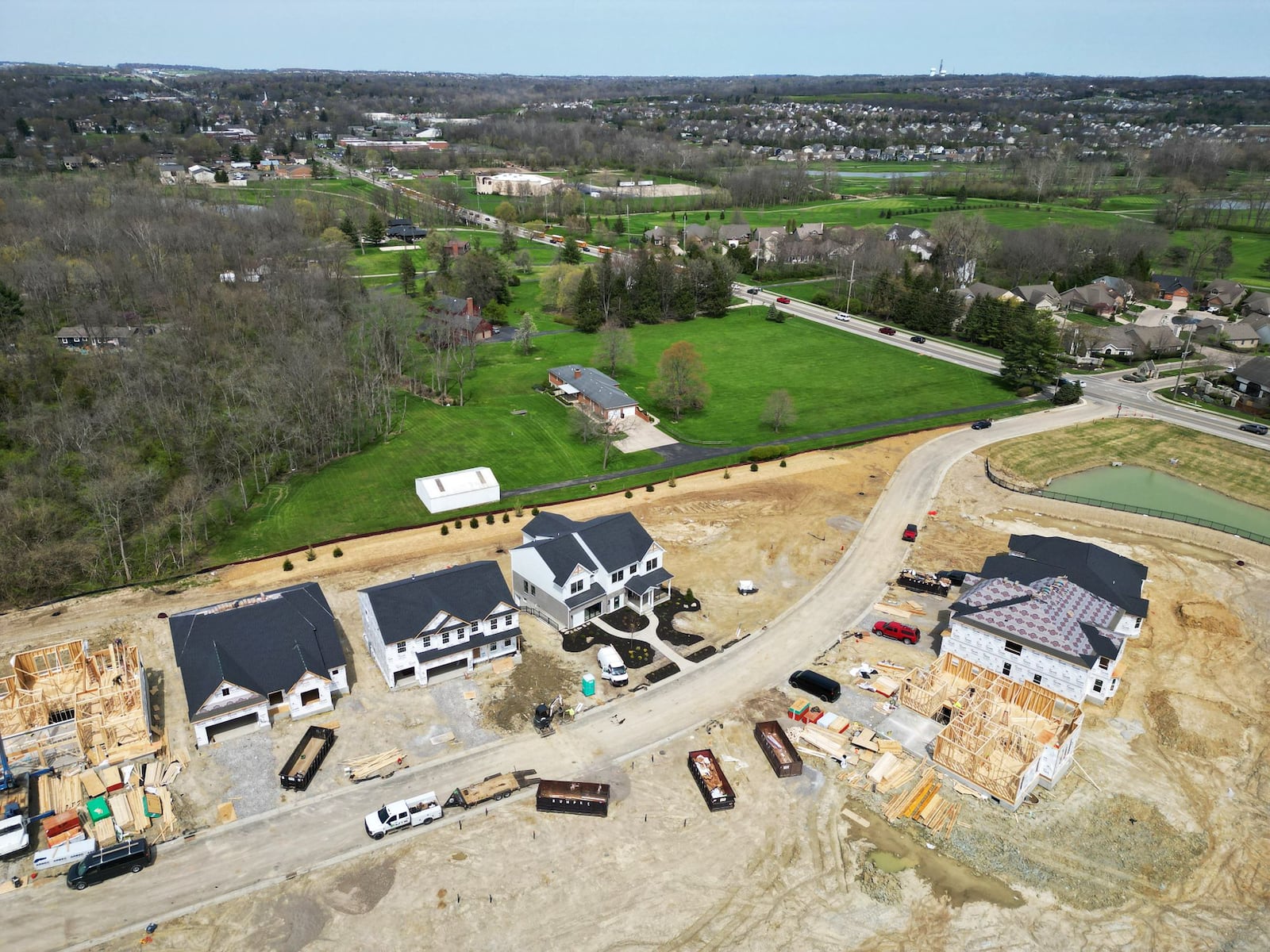 A 16-acre extension of the Northampton subdivision is planned to build additional single-family homes. The neighborhood is off South Main Street (Ohio 741) and is just north of the Springboro High School/Junior High School campus. NICK GRAHAM/STAFF