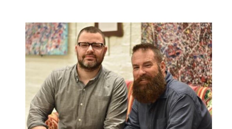 Studio Volant owners Chris Beach and John Stanton