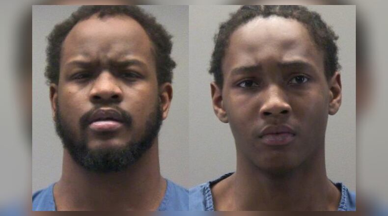 Kavonte K. Knolton, left, and Jamaal Murphy Jr.