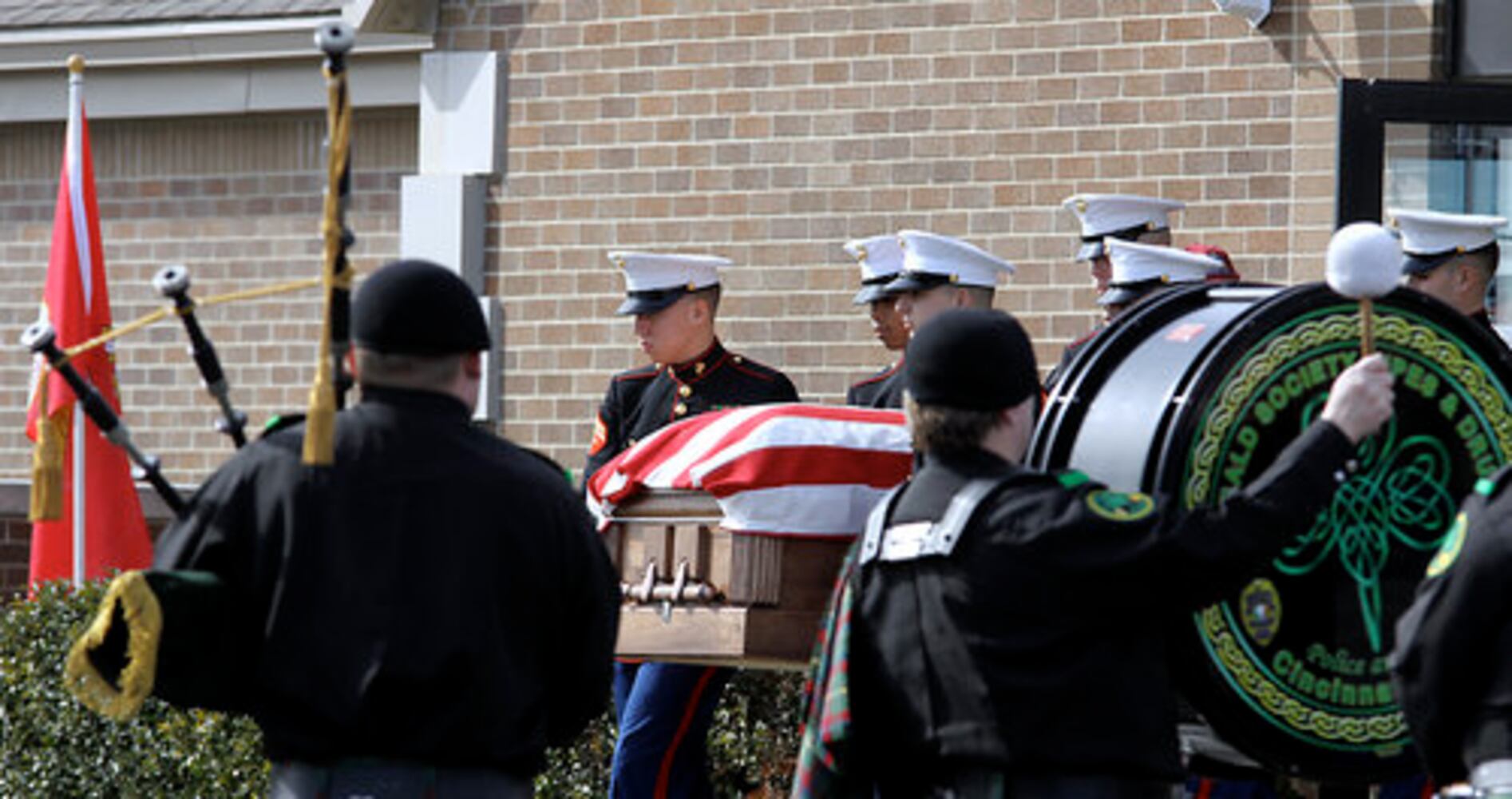 Funeral for fallen Marine Cpl. Lucas Todd Pyeatt