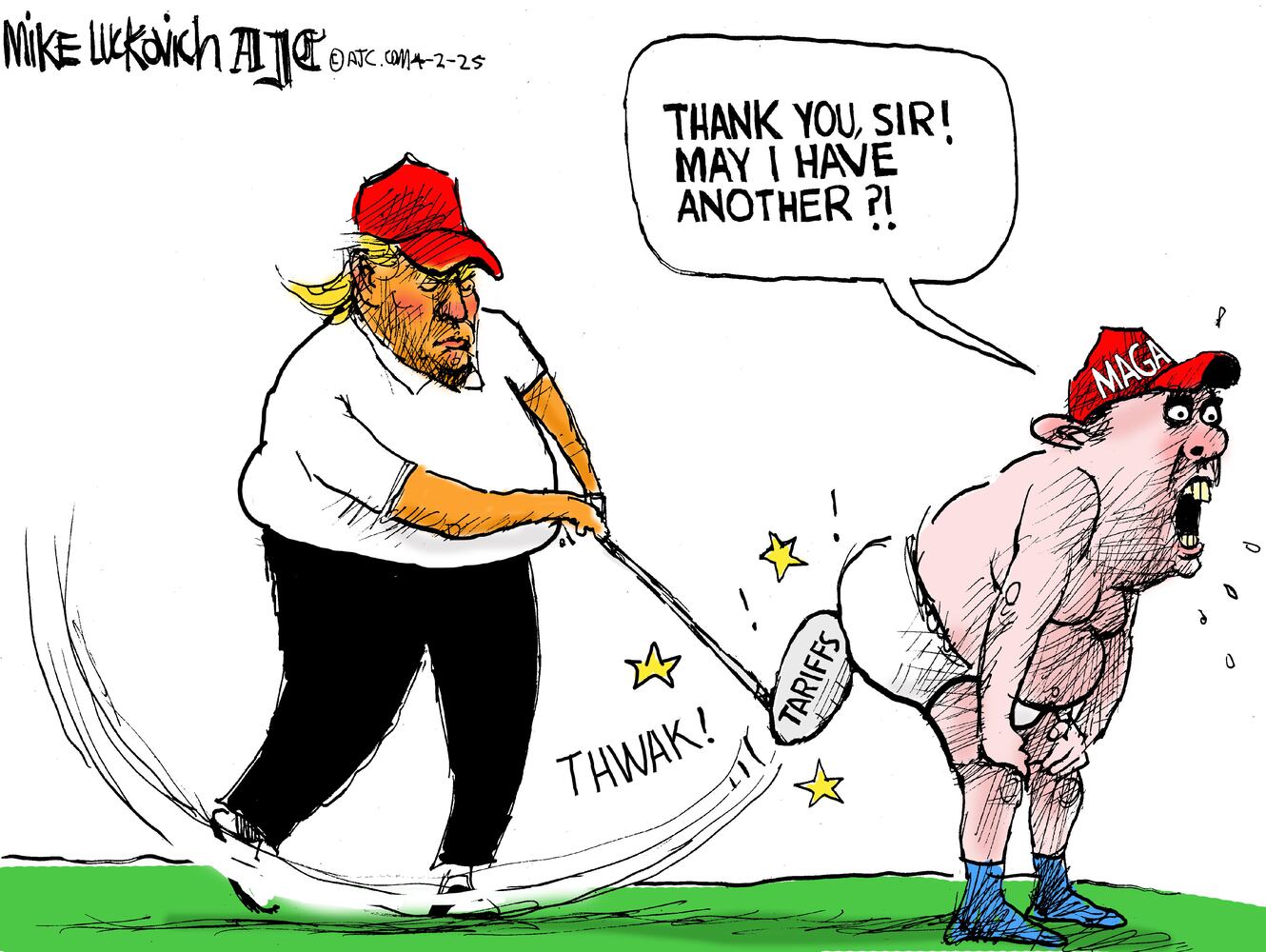 CARTOONS: Mike Luckovich, April 6, 2025