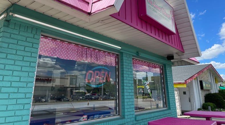 The Sweet Retreat is a seasonal ice cream shop located at 2613 Smithville Road in Dayton. NATALIE JONES/STAFF