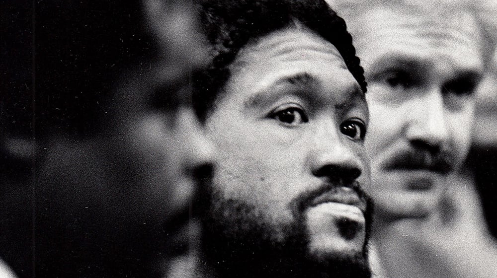 Samuel Moreland during his arraignment on five charges of murder on Nov. 4, 1985. DAYTON DAILY NEWS ARCHIVE