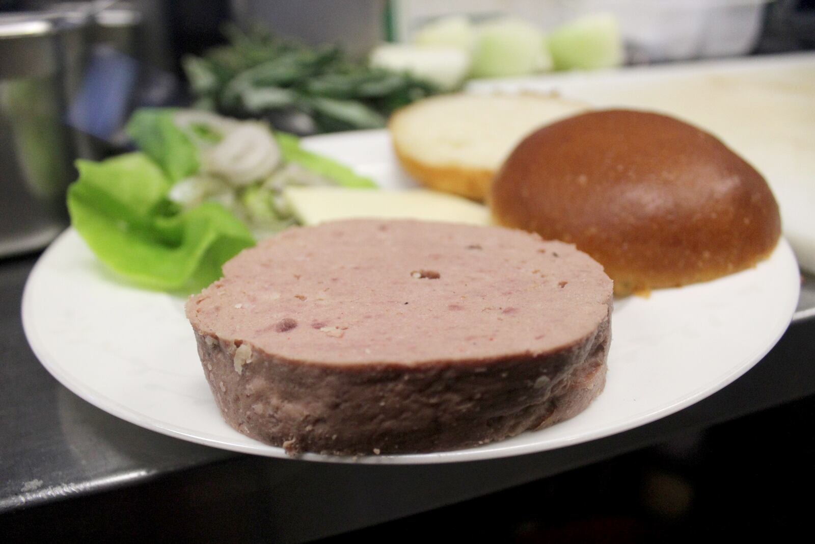 The must try fried bologna at Corner Kitchen in Dayton's Oregon District.