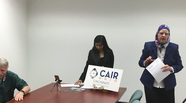 A Kettering resident who allegedly committed an alleged physical and verbal attack on a Muslim woman in a Meijer grocery store in the city was in court for his pre-trial conference Thursday. Members of the Ohio chapter of the Council on American-Islamic Relations (CAIR-Ohio) want the simple assault case also designated as a hate crime.