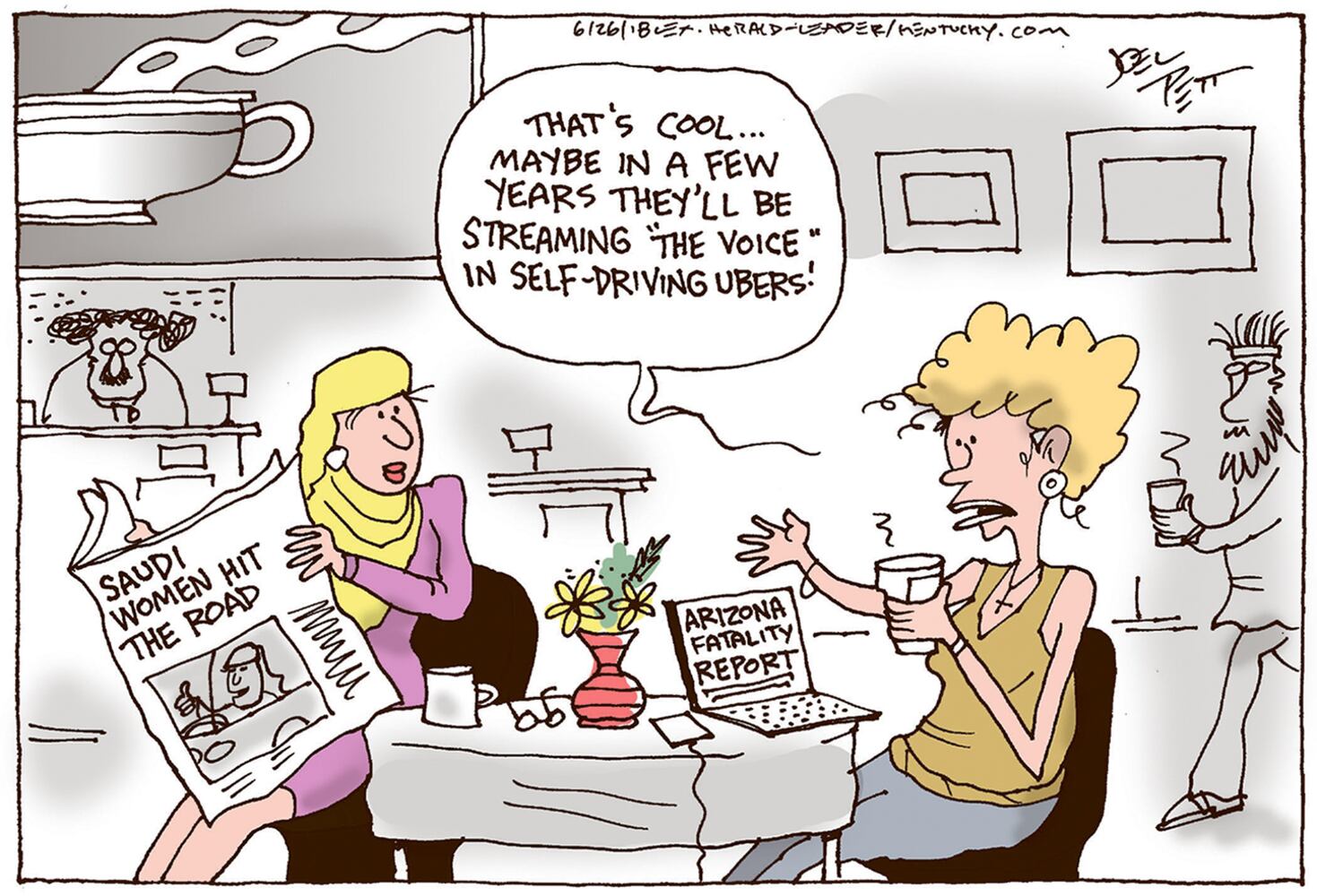 Week in cartoons: Supreme Count rulings, Harley-Davidson, and more