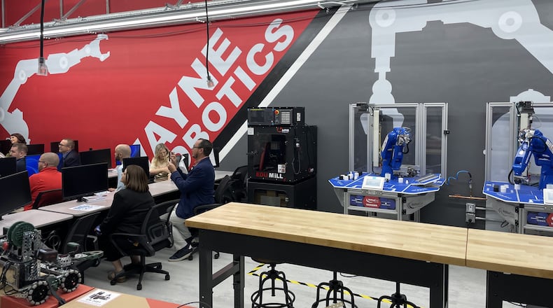 A new lab has opened at Wayne High School to include robotics, automation, and manufacturing education, and a full renovation of the current engineering lab took place during the summer of 2025. CONTRIBUTED