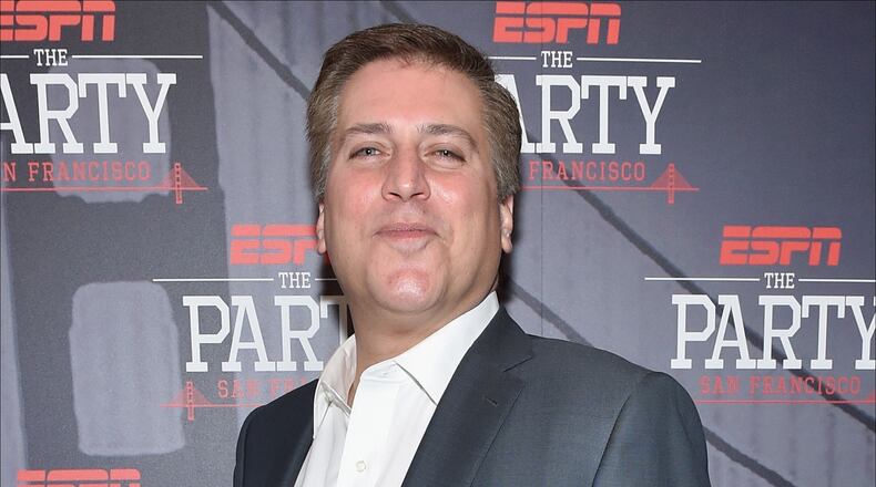 SAN FRANCISCO, CA - FEBRUARY 05: TV personality Steve Levy attends ESPN The Party on February 5, 2016 in San Francisco, California. (Photo by Mike Windle/Getty Images for ESPN)
