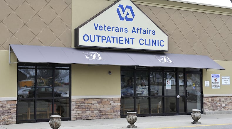 The Dayton VA has an oupatient clinic in Springfield, as pictured here. BILL LACKEY/STAFF