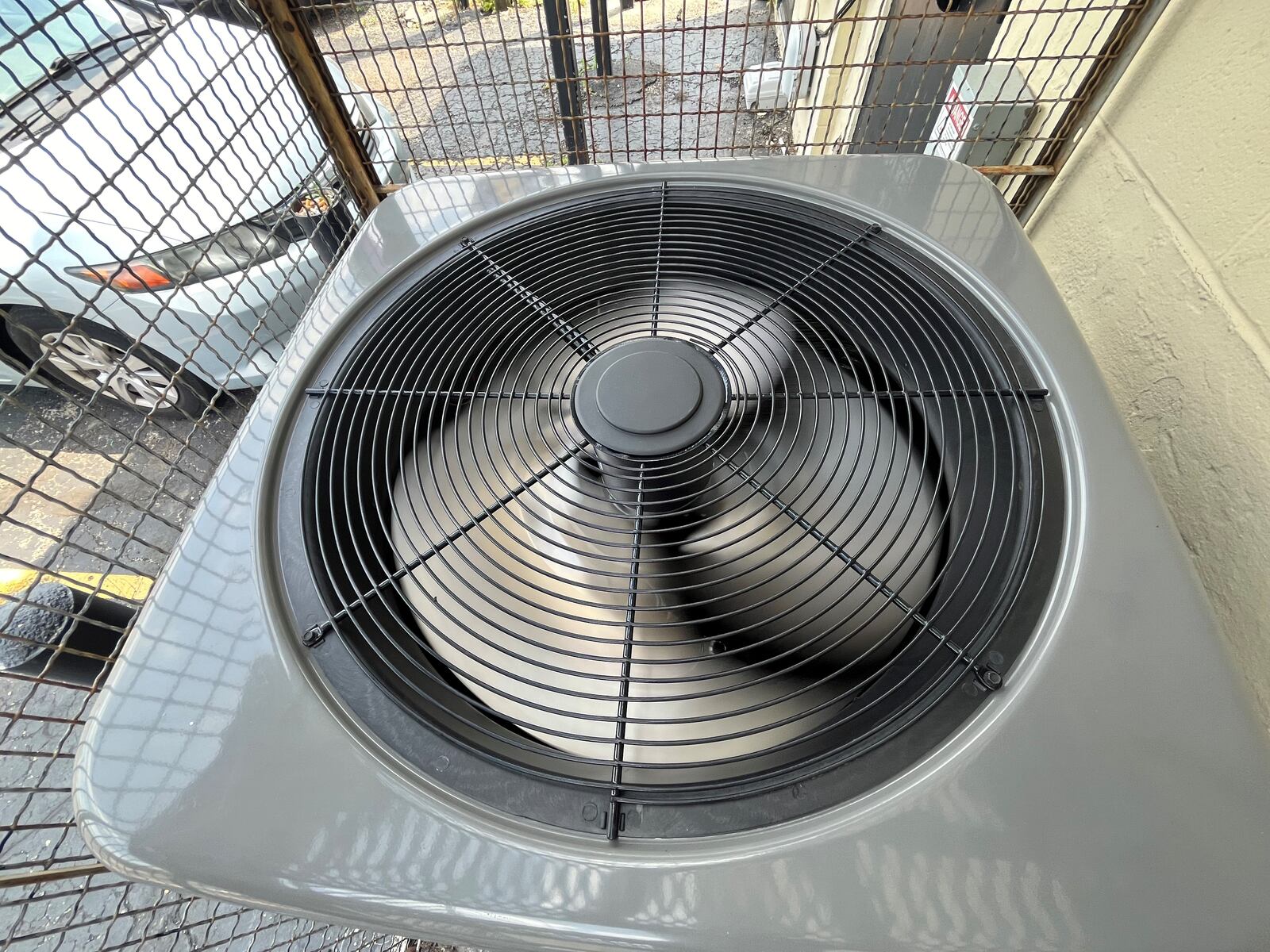 The A/C unit at the Barrel House in downtown Dayton went out this week when the compressor failed. The A/C unit is up and running again after the compressor was replaced. CORNELIUS FROLIK / STAFF