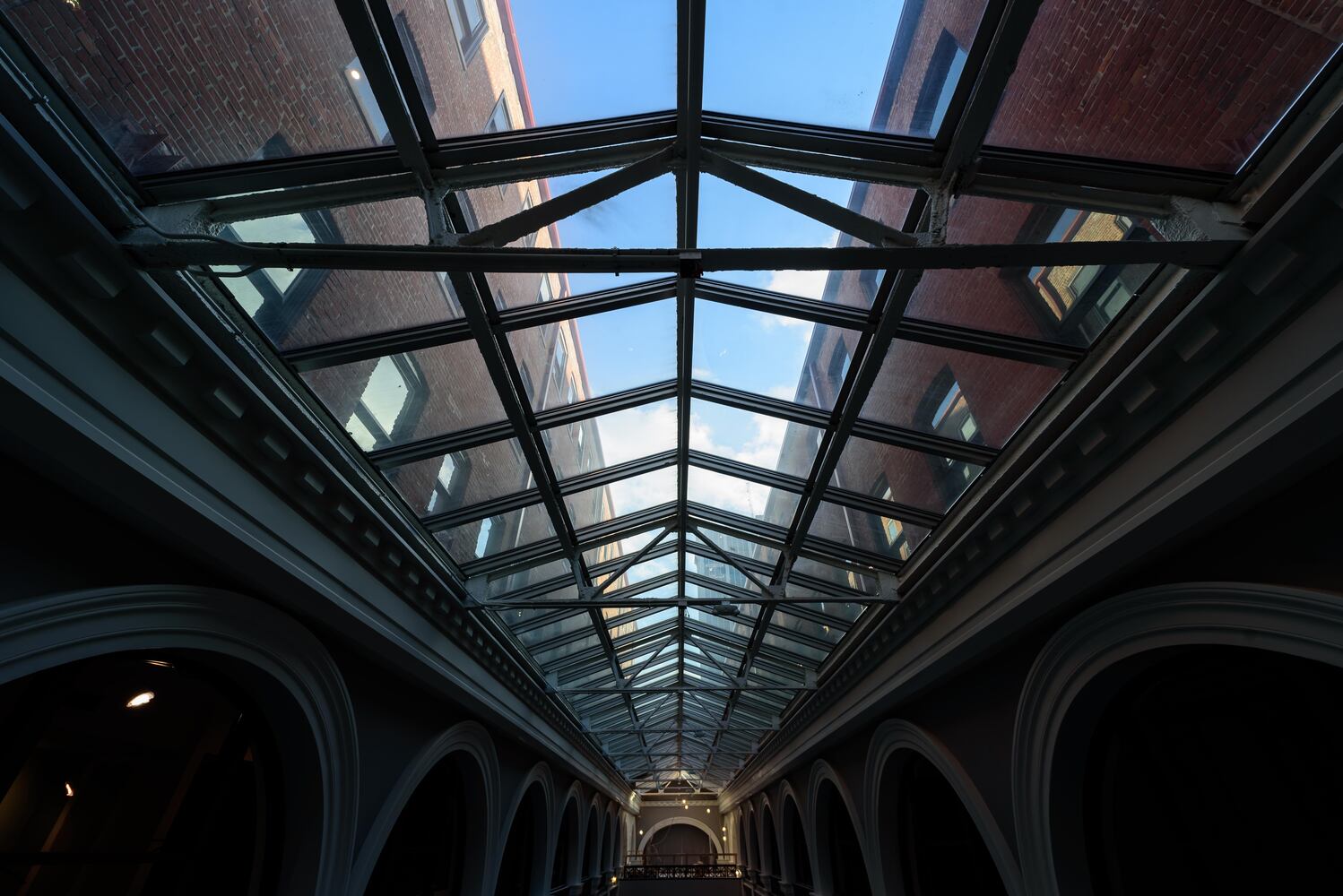 PHOTOS: Construction nearing completion on Phase 2 of the Dayton Arcade's North Arcade
