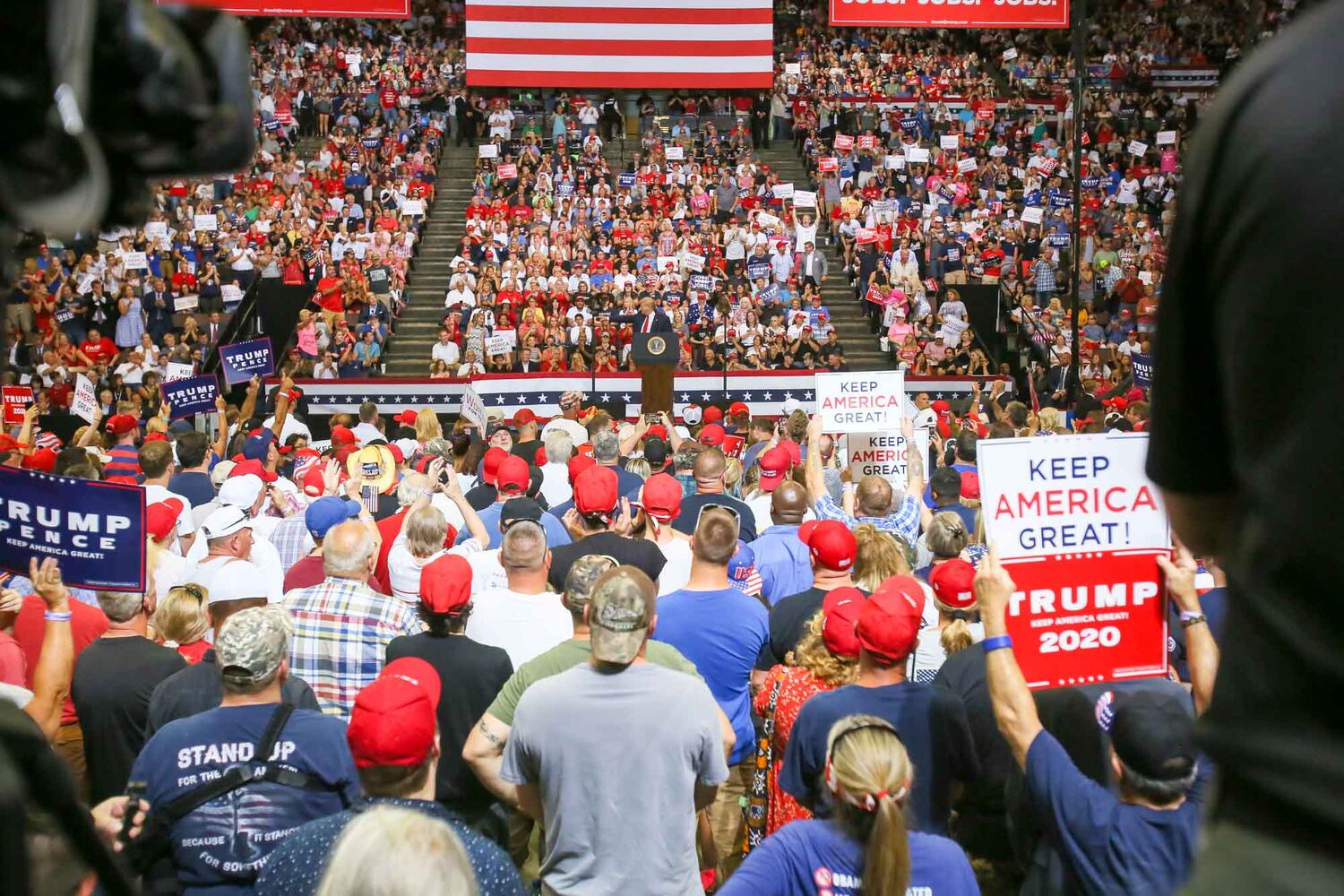 PHOTOS President Donald Trump Keep America Great Rally
