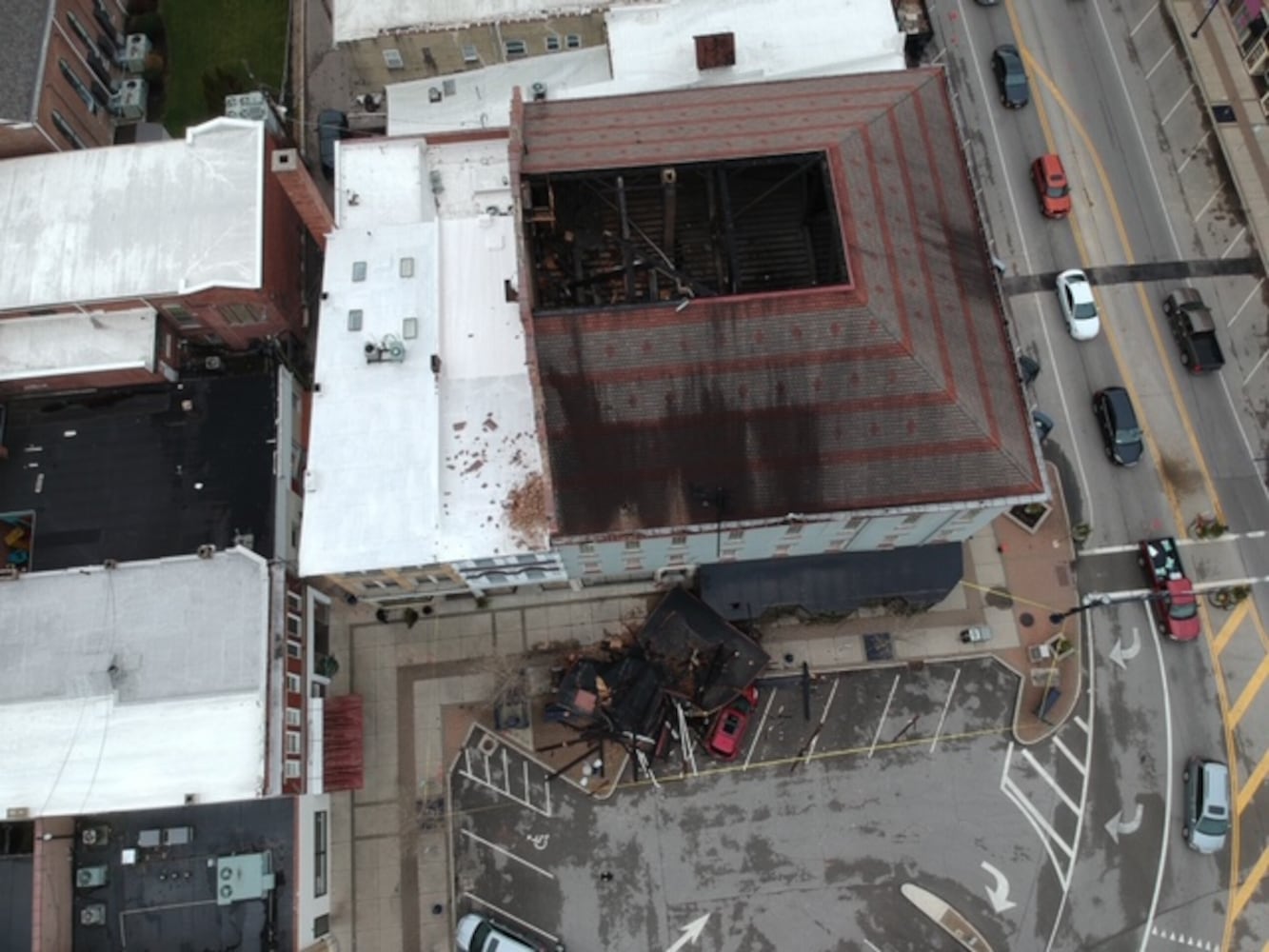 PHOTOS: High winds cause heavy damage in Troy