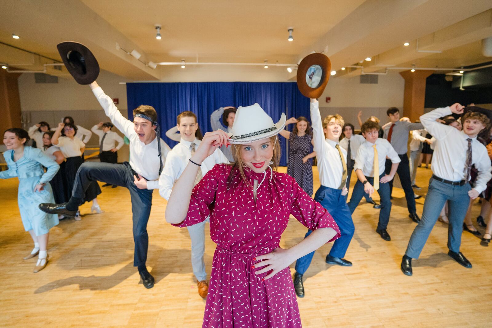 Lucy Dennis, a senior at Stivers School for the Arts, portrays Doralee Rhodes in Muse Machine's production of "9 to 5: The Musical."