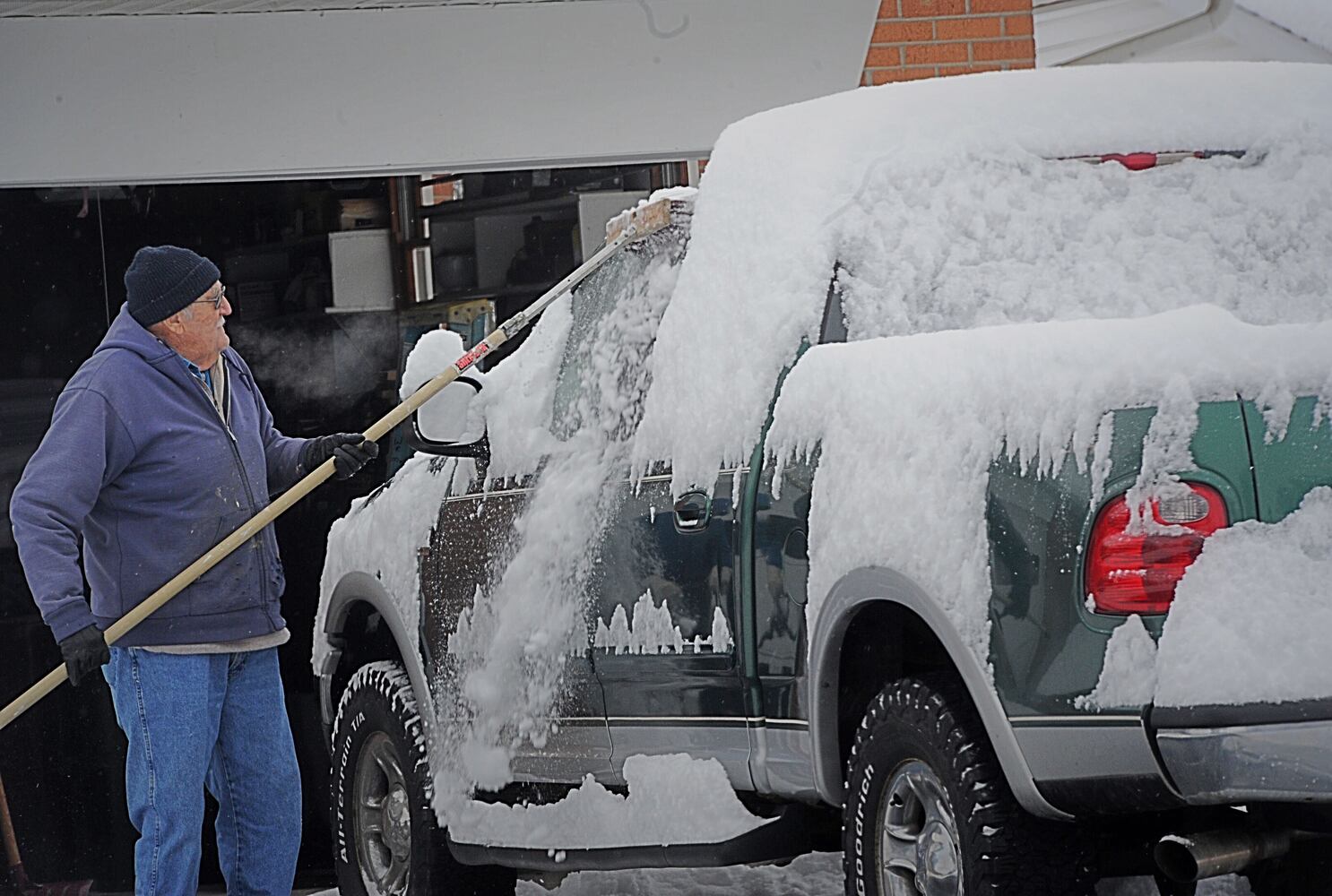 PHOTOS: Winter storm hits Miami Valley