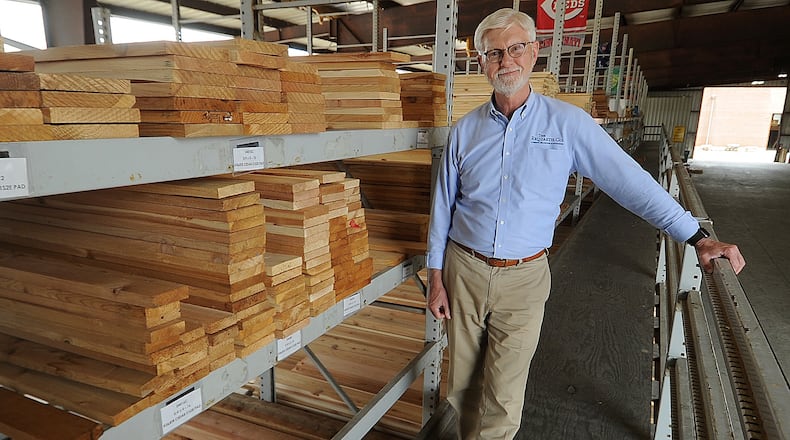 Alan Pippenger is chairman of Requarth Lumber Co., one of Dayton's oldest companies. MARSHALL GORBY\STAFF