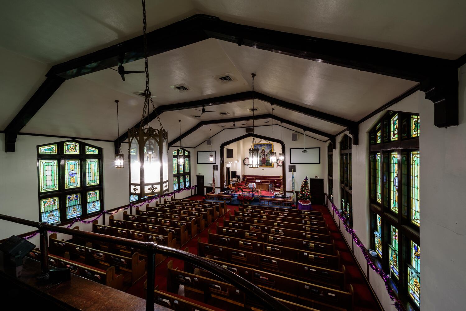 PHOTOS: A look inside McKinley United Methodist Church decorated for Christmas
