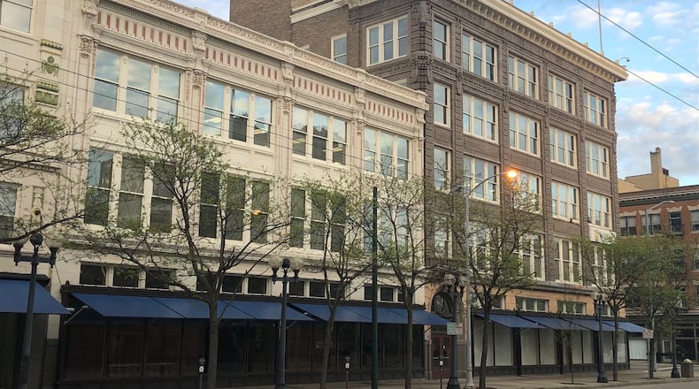Dayton Public Schools' central office staff will move across the street to these buildings at 128-136 S. Ludlow St. during June 2021.