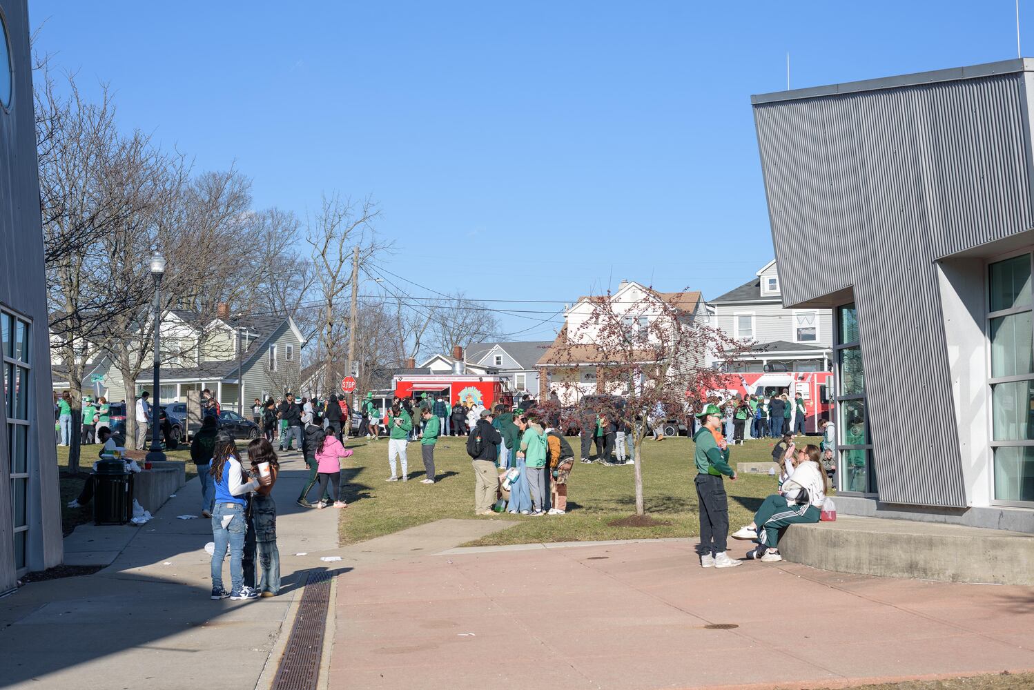 PHOTOS: Early St. Patrick's Day celebration on UD campus