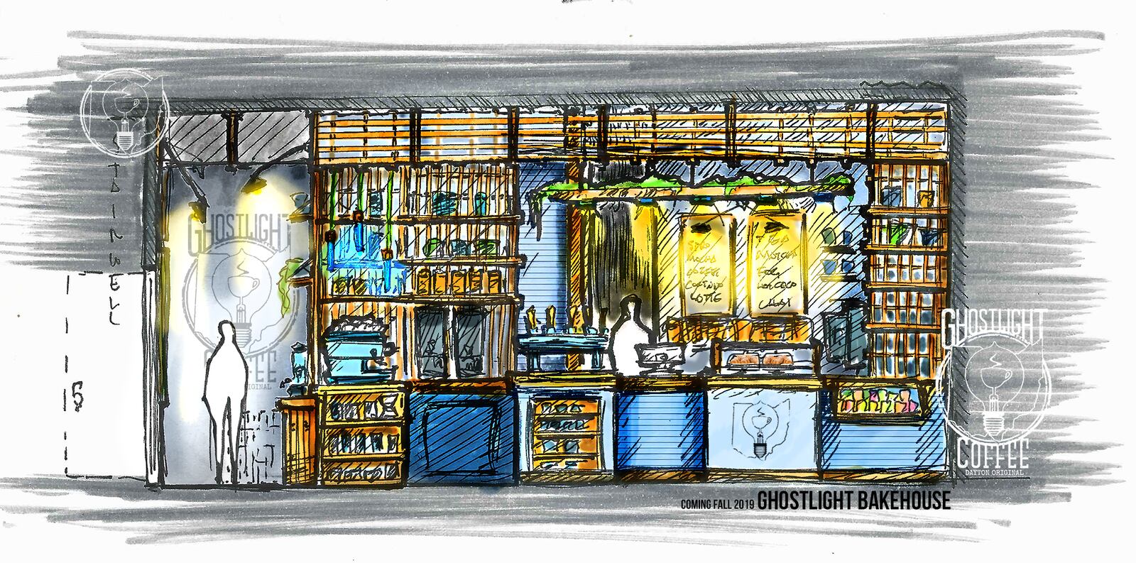 Ghostlight will open its new location at 800 South Patterson Blvd. in fall of 2019.