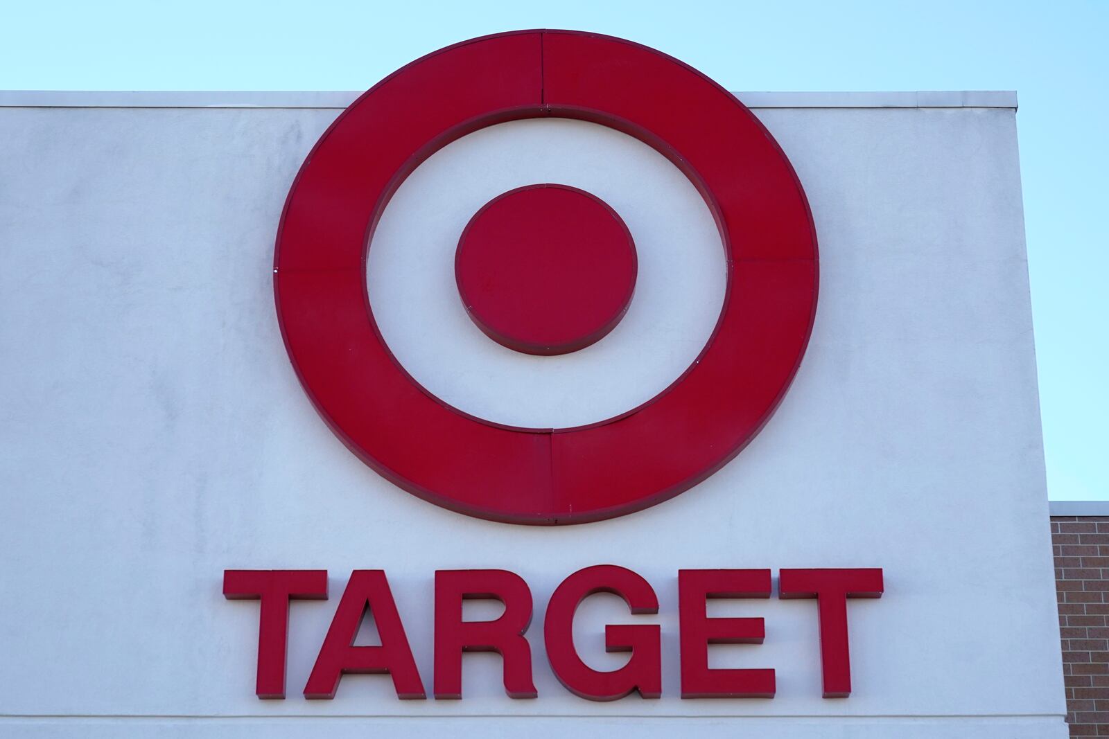 FILE - A Target logo is displayed outside of a store location, Dec. 20, 2022, in Westwood, Mass. (AP Photo/Steven Senne, File)