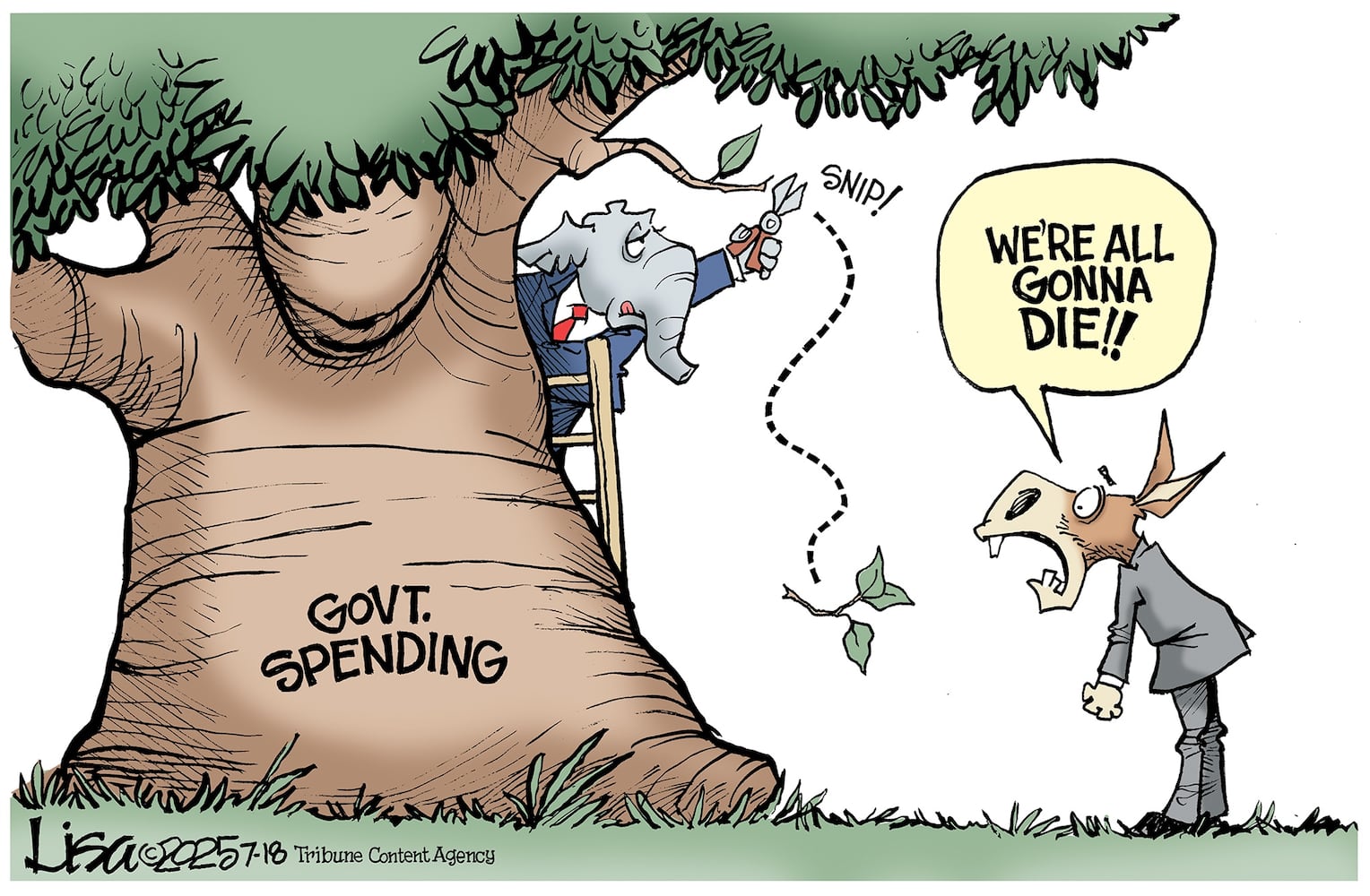 CARTOONS: Lisa Benson, July 23, 2025