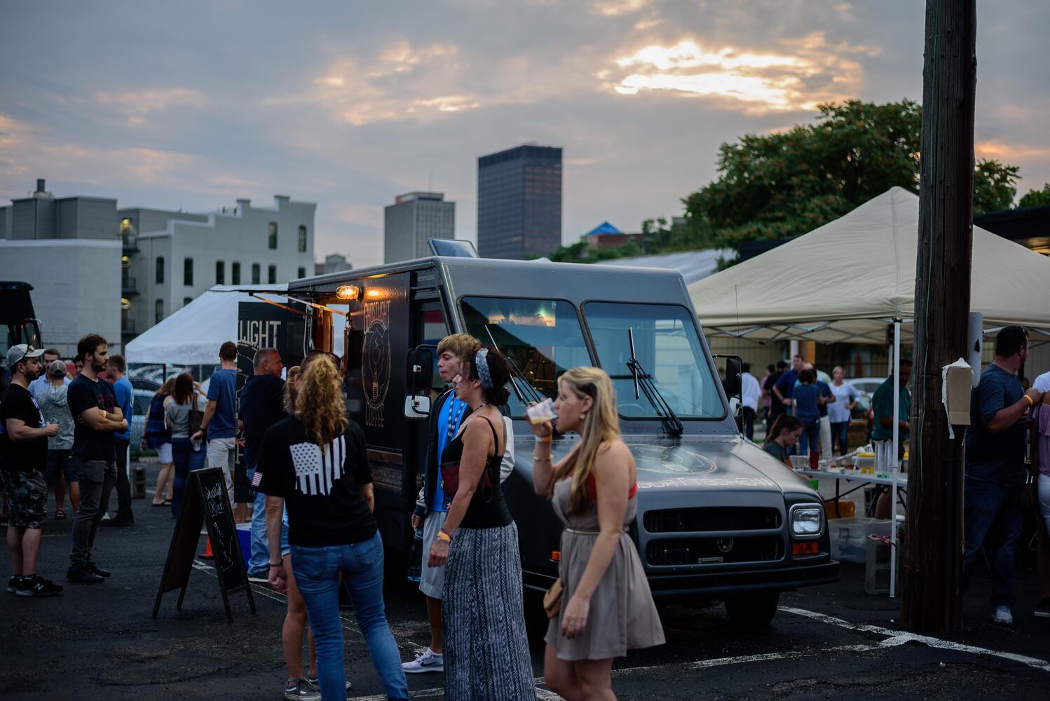 BEER! Yellow Cab Food Truck Rally