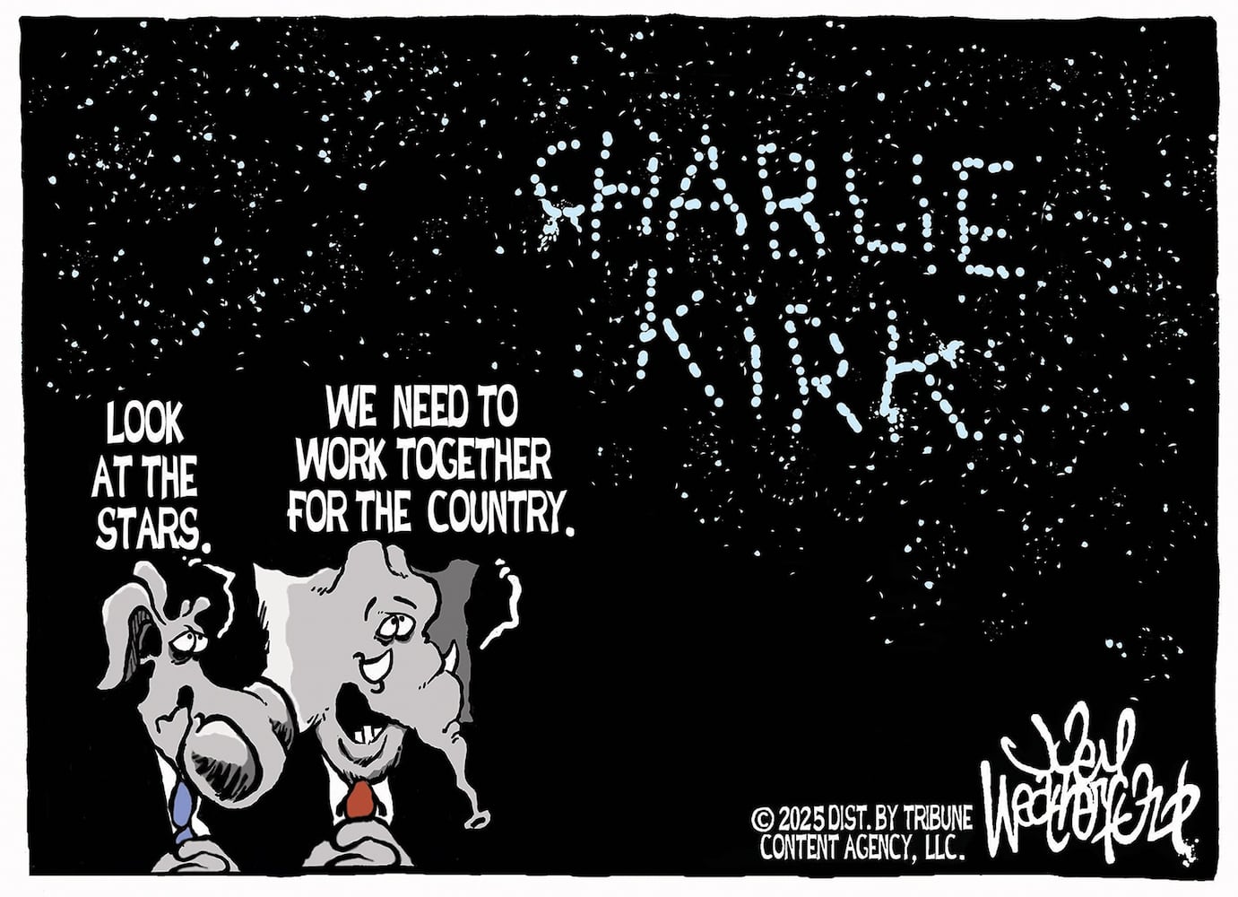 CARTOONS: Joey Weatherford, Sept. 15, 2025