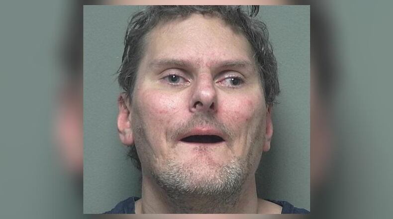 Marion A. Cotterman, 45, was accused of causing or attempting to cause physical harm to the two officers in the county jail March 14. He has 15 prior convictions for assault and disorderly conduct since 1998. MIAMI COUNTY JAIL/CONTRIBUTED.