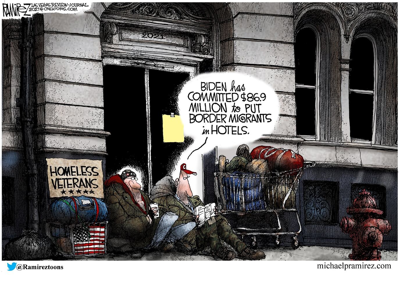 Week in cartoons: Biden press conference, Georgia voting rules and more