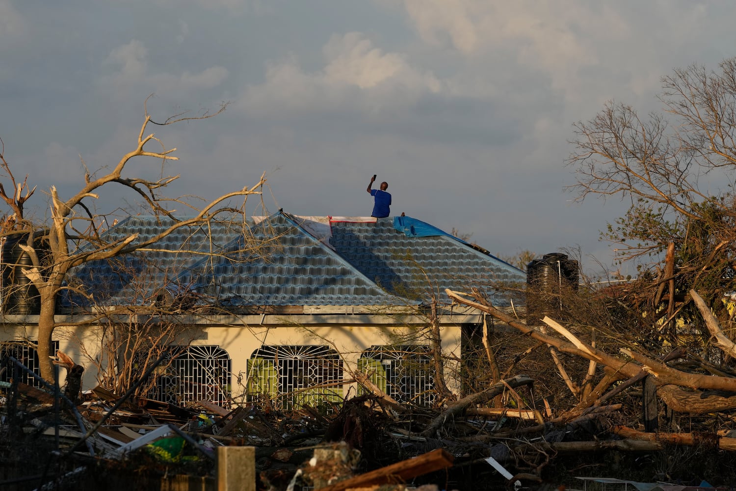 APTOPIX Jamaica Extreme Weather